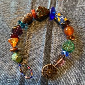 Handmade bracelet handmade bead heart shape